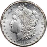 1885-S Morgan $1