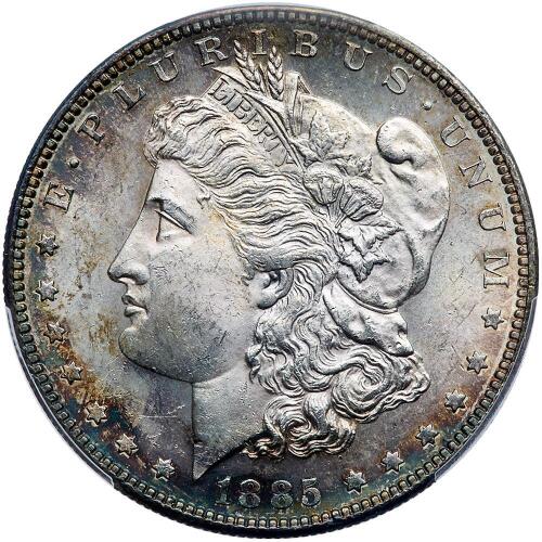 1885-S Morgan $1