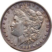 1886-O Morgan $1