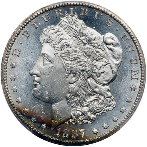 1887-S Morgan $1