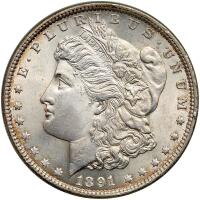 1891 Morgan $1