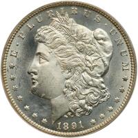 1891-CC Morgan $1