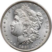 1891-CC Morgan $1