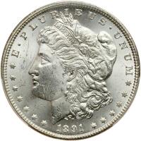 1891-CC Morgan $1