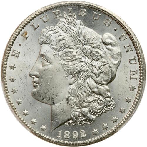 1892-CC Morgan $1