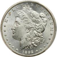 1892-CC Morgan $1