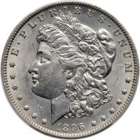 1896-O Morgan $1