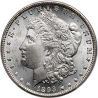 1893 Morgan $1 PCGS MS64