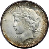 1925-S Peace $1