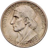 1935 Boone Half Dollar. Small 1934 on reverse