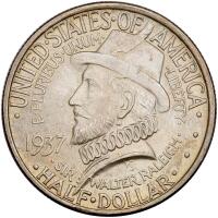 1937 Roanoke Half Dollar