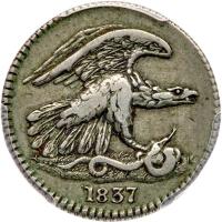 1837 Feuchtwanger's Composition. New York 1 Cent