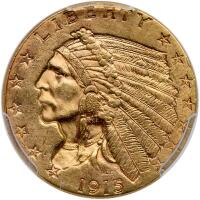 1915 $2.50 Indian