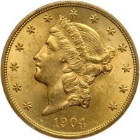 1904 $20 Liberty
