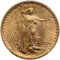 1923 $20 St. Gaudens