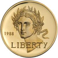1988-W Seoul Olympiad $5 Gold