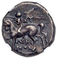 Tarentum/Taras. 280-240 BC Silver Didrachm (6.14g)