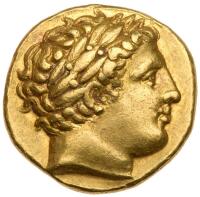 Macedonian Kingdom. Phillip II, 359-336 BC. Gold Stater (8.57g) Choice VF