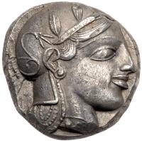 Attica, Athens. Silver Tetradrachm (16.91 g), ca. 454-404 BC