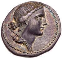 Pamphylia, Perge. Ca. 150 BC. Silver Tetradrachm (15.18g)
