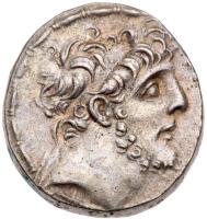 Seleukid Kingdom. Antiochos IX Eusebes Philopator, 113-95 BC. Silver Tetradrachm (16.11g)