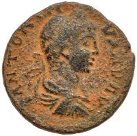 City Coins of Israel. Ptolemais (Akko). Caracalla, AD 198-217. AE 27 mm (9.21 g)