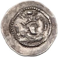 HUNNIC TRIBES. Hephthalites. Uncertain ruler. Silver Drachm (4.15 g), ca. AD 484-560