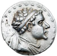 Bactrian Kingdom. Euktratides II. 145-140 BC. Silver Tetradrachm (16.9 g)