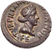 Augustus, 27 BC-14 AD. AR Denarius (4.05g), 19 BC