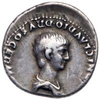 Nero, AD 54-68 . Silver Denarius (3.64g)