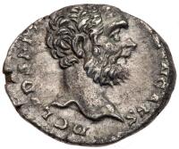 Clodius Albinus, AD 195-197, Silver Denarius (3.15g)