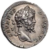 Septimius Severus. Silver Denarius (3.45 g), AD 193-211 XF