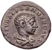 Severus Alexander. AD 222-235. Struck as Caesar, Silver Denarius (3.40g)