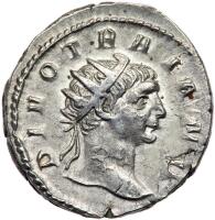 Trajan Decius, 249-251 AD. Silver Antoninianus (4.58 g)