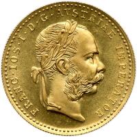 Austria. Restrike Ducat, 1915