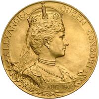 Great Britain. Coronation Gold Medal, 1902