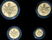 Great Britain. 4 Piece Gold Proof Set, 2011