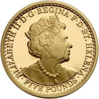 Great Britain. 5 Pounds, 2022