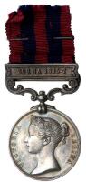 Burma. India General Service Silver Medal one bar of Burma dated 1885-7