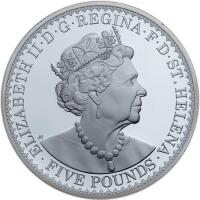 Great Britain. 5 Pounds, 2022