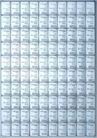 Switzerland. Silver CombiBar of 100 Pieces of 1 Gram Silver Bars
