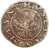 1652 Massachusetts Oak Tree Shilling IN at Bottom Noe-8 Rarity-6+. (66.6 grs)