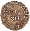 1652 Massachusetts Oak Tree Shilling IN at Bottom Noe-8 Rarity-6+. (66.6 grs) - 2