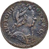 1785 Connecticut Copper. Bust Right, Miller 6.2-F.1