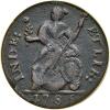 1785 Connecticut Copper. Miller-3.4-F.2 SEGS EF40 - 2