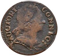 Connecticut 1785 Copper. Bust Right, Miller 4.3-A.2 PCGS VG10