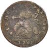 1787 Connecticut. Draped bust facing left - 2