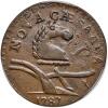 1787. New Jersey Copper. Camel Head, Maris 56-n PCGS AU53