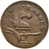 1787. New Jersey Copper. Camel Head. Maris 56-n PCGS VF30