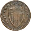 1787. New Jersey Copper. Camel Head. Maris 56n PCGS VF20 - 2